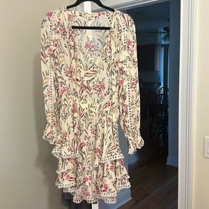 Floral mini dress